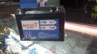 تصویر باتری موتور سیکلت هوندا ۱۲ ولت ۷ آمپر 