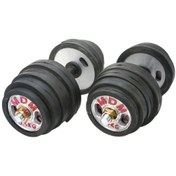 تصویر دمبل 10 کیلوگرمی رکورد 2 عددی record