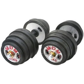 تصویر دمبل 10 کیلوگرمی رکورد 2 عددی record