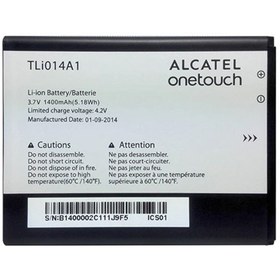 تصویر باتری اصلی گوشی آلکاتل One Touch Glory 2 مدل TLi014A1 Battery Alcatel One Touch Glory 2 - TLi014A1