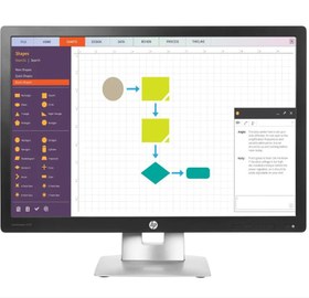 تصویر مانیتور اچ پی 24 اینچ مدل HP E242 مانیتور استوک اچ پی | صفحه نمایشی عریض و با کیفیت