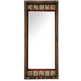 تصویر آینه سنتی قاب چوبی کد 1027 