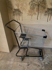 تصویر ترولی فروشگاهی 80 لیتری 