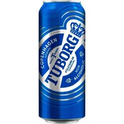 تصویر آبجو بدون الکل توبورگ 450 میل Tuborg 