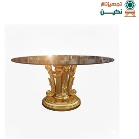 تصویر میز abs مدل رز 