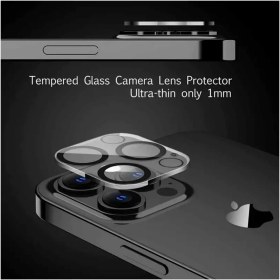 تصویر محافظ لنز دوربین آیفون camera large arc flexible glass Iphone 12 Pro Max/ 