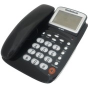 تصویر تلفن با سیم تکنیکال مدل TEC-5848 Technical TEC-5848 Corded Telephone