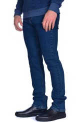 تصویر شلوار لی راسته Wrangler سرمه ای سیر Classic jeans Straight Navy blue