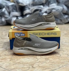 تصویر کفش اسکیچرز طبی و راحتی مدل گو ران Skichers go walk مخصوص پیاده روی و‌ روز مرگی / جعبه و بارکد دار / سایز ۴۰ تا 45 کیفیت بالا زنانه و مردانه Skichers go walk