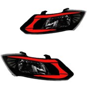 تصویر چراغ جلو اسپرت کوییک کروز مدل VORSE قرمز بدون موتور دو عددی 