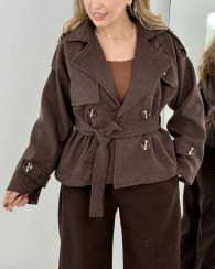 تصویر کت فوتر کوتاه 4دکمه 