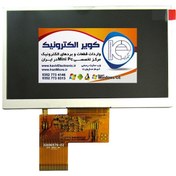 تصویر نمایشگر 4.3 اینچ رنگی 40 پین TFT 4.3 Inch LCD بدون تاچ اسکرین 