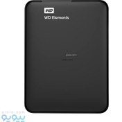 تصویر حافظه اچ دی دی اکسترنال وسترن دیجیتال مدل Elements ظرفیت 1 ترابایت Western Digital Elements 1TB External HDD
