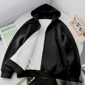 تصویر سویشرت ساده تو کرکی 