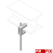 تصویر اتصال بست تیرآهن چدنی جی چنل 