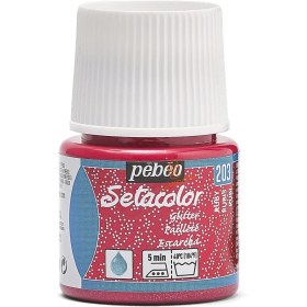 تصویر رنگ پارچه شاینی ستا کالر پبوو PEBEO 