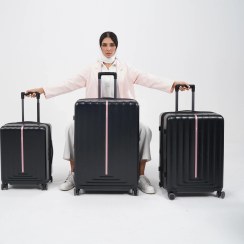 تصویر چمدان سایز کوچک مدل Rose Merry RL-203-Small_Black 