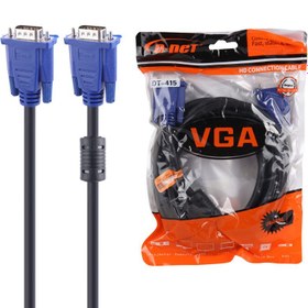 تصویر کابل 3 متری VGA دی نت D-net VGA Cable 3m