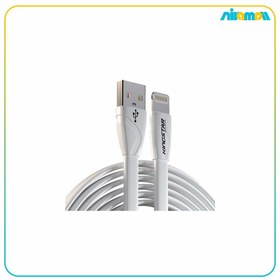 تصویر کابل تبدیل USB به لایتنینگ کینگ استار مدل K112i طول 1.20 متر ا KingStar K112i 2.1A 1.2m Lightning cable KingStar K112i 2.1A 1.2m Lightning cable