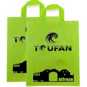 تصویر نایلون دسته دار کالکی سایز ۴۵×۴۵ با چاپ اختصاصی 