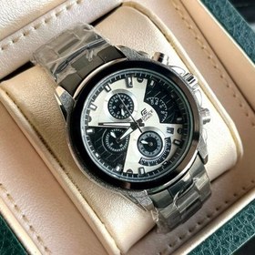 تصویر ساعت مچی عقربه ای مردانه کاسیو ادی فایس کرنوگراف casio EDIFICE