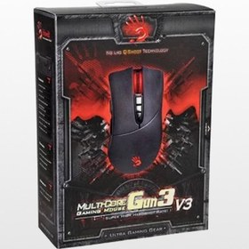 تصویر ماوس مخصوص بازی ایفورتک مدل V3M Bloody ا A4tech V3M Bloody Gaming Mouse A4tech V3M Bloody Gaming Mouse