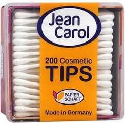 تصویر گوش پاک کن جین کارول 200 عدد Jean Carol Cotton Swab 200Pcs