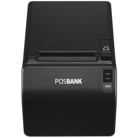 تصویر پرينتر حرارتی Pos Bank مدل A11 Prime Full Port Black 