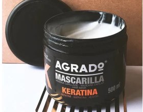 تصویر ماسک مو آگرادو مدل Keratin حجم 500 میلی لیتر ماسک مو آگرادو