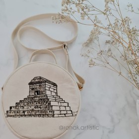 تصویر کیف نقاشی شده 