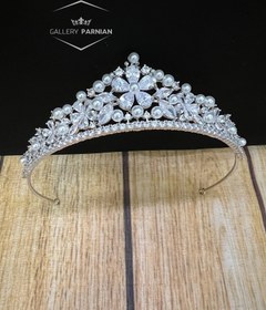 تصویر تاج عروس مدل 815 Bridal tiara code 815