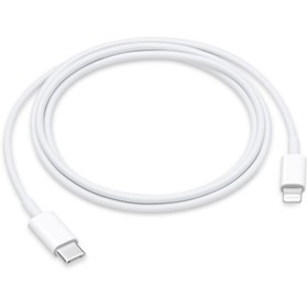 تصویر کابل شارژر اپل تایپ سی به لایتنینگ ا Apple Cable USB-C TO LIGHTNING Apple Cable USB-C TO LIGHTNING
