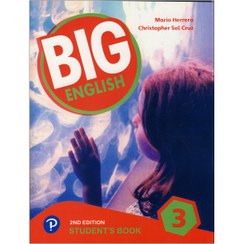 تصویر کتاب بیگ انگلیش 3 ویرایش دوم کتاب Big English 3 2nd Edition