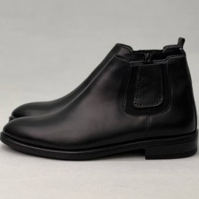 تصویر بوت چرم چلسی 