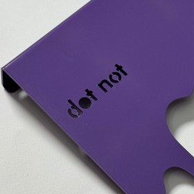 تصویر آویز لباس کوچک بنفش dropiron 