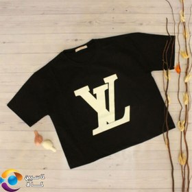 تصویر تیشرت دخترانه نیم تنه Louis Vuitton ا Louis Vuitton Girls T-Shirt Louis Vuitton Girls T-Shirt