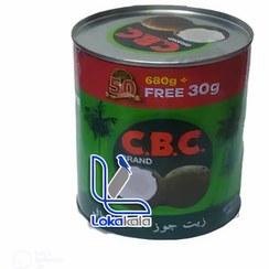 تصویر روغن مو و پوست قوطی نارگیل CBC اصل 