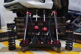 تصویر کیت کمک‌فنر و فنر آفرودی T-Max مناسب تمام پیکاپ‌های موجود در کشور T-Max Suspension Lift Kit