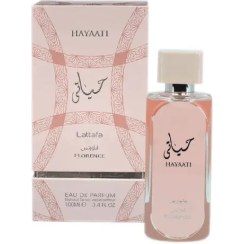 تصویر عطر ادوپرفیوم زنانه لطافه حیاتی صورتی حجم ۱۰۰ میلی لیتر 