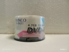 تصویر بسته 50 عددی دی وی دی خام پرینکو-نو و آکبند 