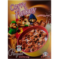تصویر کورن فلکس پنگوئن با طعم کاکائو - 275 گرم Penguin Corn Flakes - 275 gr