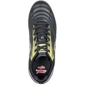 تصویر کفش چمن مصنوعی داخلی مشکی مردانه و زنانه 28593 Astroturf خاکستری زرد Jump 