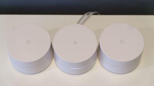 تصویر روتر گوگل Google wifi بدون open wrt