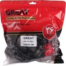 تصویر کابل مانیتور 10متری VGA