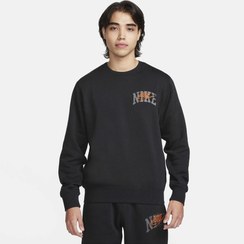 تصویر سویشرت مردانه ‏Nike Club Fleece Long-Sleeve Crew-Neck Sweatshirt 