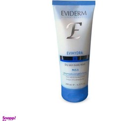 تصویر شامپو بدن اویدرم (Eviderm) مدل EviHydra حجم 200 میلی‌لیتر 