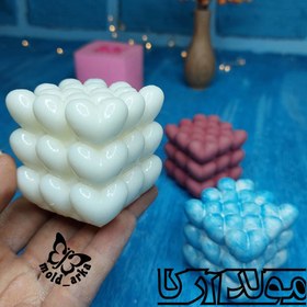 تصویر قالب روبیک قلبی 