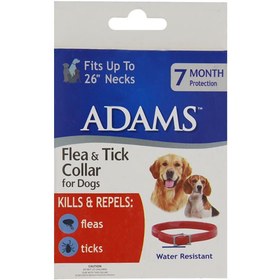 تصویر قلاده ضد کک و کنه سگ آدامز آمریکا 66 سانتی متر Adams Flea and Tick Collar for Dogs