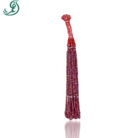 تصویر تسبیح کریستال نمره ۶ با ۱۰۰ دانه 