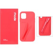 تصویر قاب سیلیکونی پاک کنی اورجینال rhode با ست لیپ گلاس Apple iPhone 16 